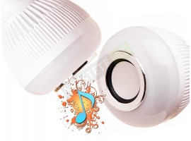 LED крушка с bluetooth колонка-foto3