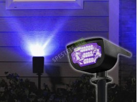 Соларен LED прожектор с 4 цвята-foto4