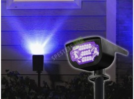 Соларен LED прожектор с 4 цвята-foto4