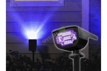 Соларен LED прожектор с 4 цвята-foto4