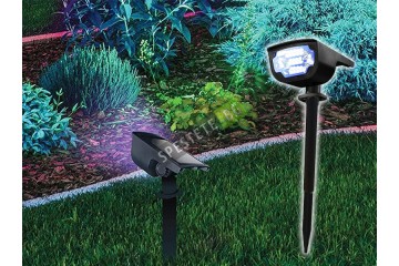 Соларен LED прожектор с 4 цвята-foto3