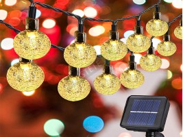 Соларни кристални коледни лампички-foto3