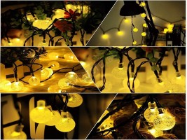 Соларни кристални коледни лампички-foto4