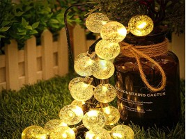 Соларни кристални коледни лампички-foto5