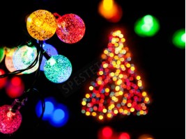 Соларни кристални коледни лампички-foto8