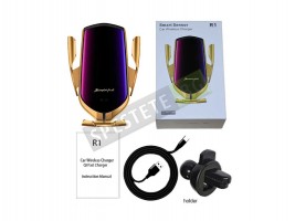 Стойка за кола с безжично зарядно-foto2