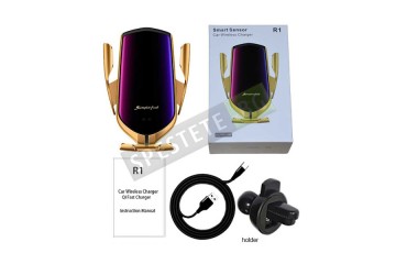 Стойка за кола с безжично зарядно-foto2