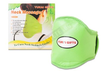 Затоплящ масажор за врат на батерии-foto2