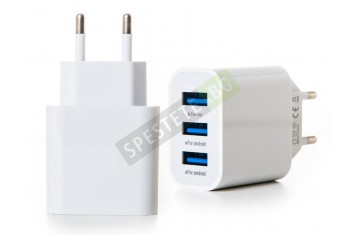 Адаптер за контакт с 3бр. USB-foto3