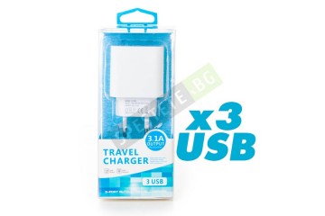Адаптер за контакт с 3бр. USB-foto2