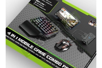 Геймърска мишка и клавиатура за смартфон-foto2