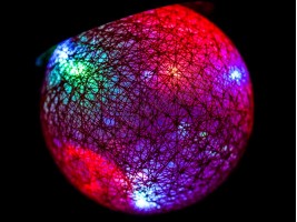 Коледна LED лампа на батерии-foto3