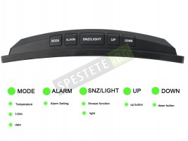 Огледален LED цифров часовник-foto8