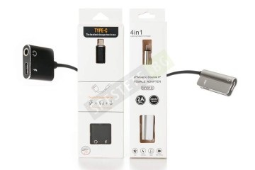 Преходник 2в1 за зареждане и слушане на музика-foto2