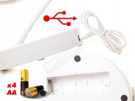 Увеличително огледало с LED светлина-foto2