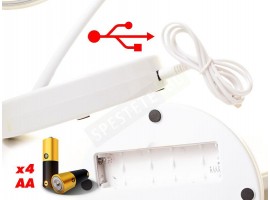 Увеличително огледало с LED светлина-foto2