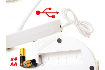 Увеличително огледало с LED светлина-foto2