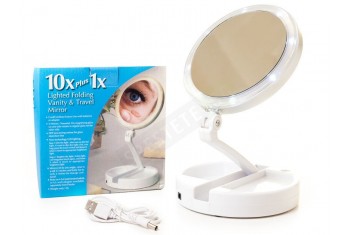 Увеличително огледало с LED светлина-foto3