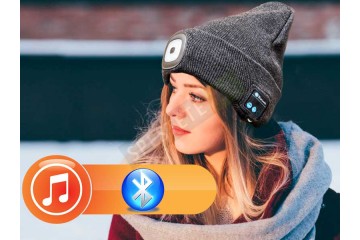 Зимна шапка с bluetooth слушалки