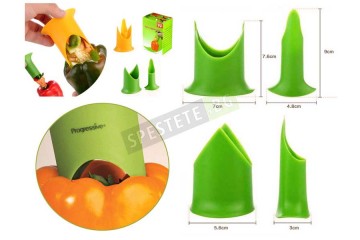 Пластмасова изтърбушвачка на чушки-foto2