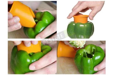 Пластмасова изтърбушвачка на чушки-foto3