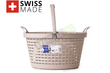 Плетена кошница с удобни дръжки 18Л-foto3