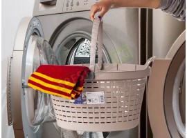 Плетена кошница с удобни дръжки 18Л