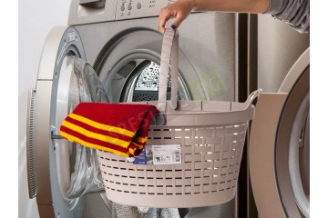 Плетена кошница с удобни дръжки 18Л
