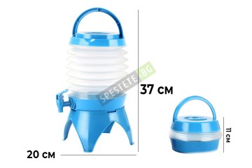 Сгъваем диспенсър с кранче-foto5