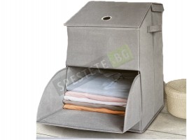 Текстилна кутия с 2 отделения-foto2