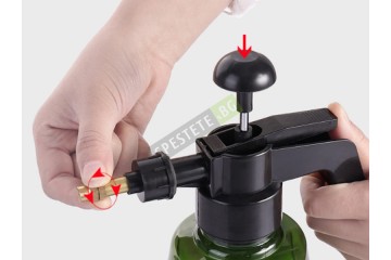 Бутилка с ръчна пръскачка под налягане-foto4