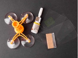 Комплект за ремонт на пукнатини по автостъкла-foto2