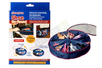 Кръгъл органайзер за обувки-foto3