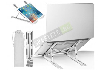 Алуминиева сгъваема стойка за лаптоп-foto4