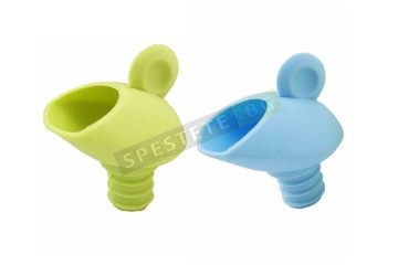 Силиконова тапа за вино с разливка-foto2