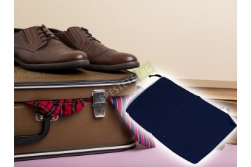 Текстилен калъф за обувки с цип