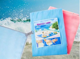 Плажна постелка незадържаща пясък-foto2