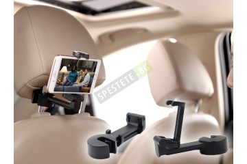 Поставка за телефон и торби за задната седалка на кола-foto2