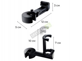 Поставка за телефон и торби за задната седалка на кола-foto6