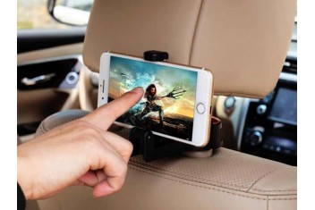 Поставка за телефон и торби за задната седалка на кола-foto3