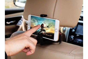 Поставка за телефон и торби за задната седалка на кола-foto3