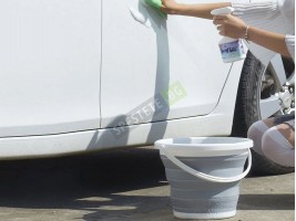 Сгъваема кофа с дръжка-foto3