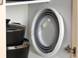 Сгъваема кофа с дръжка-foto4