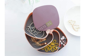 Въртящ се органайзер за бижута-foto2