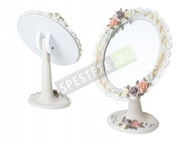 Винтидж огледало с красива рамка-foto3