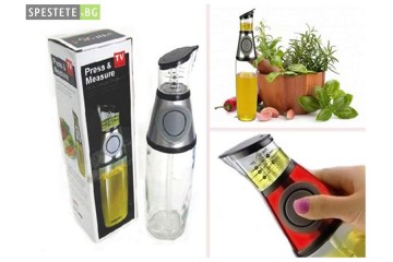 Диспенсър за олио или оцет - Press & Measure