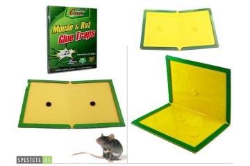 Капан с незасъхващо лепило за мишки и плъхове-foto3