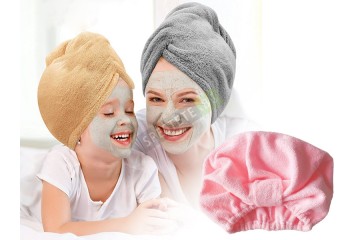 Кърпа за коса от мек микрофибър 2бр. Кърпа за коса от мек микрофибър 2бр.