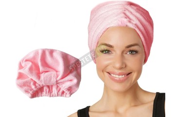 Кърпа за коса от мек микрофибър 2бр.-foto2