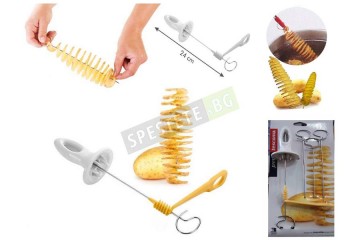 Ръчна машинка за спираловидно рязане-foto4